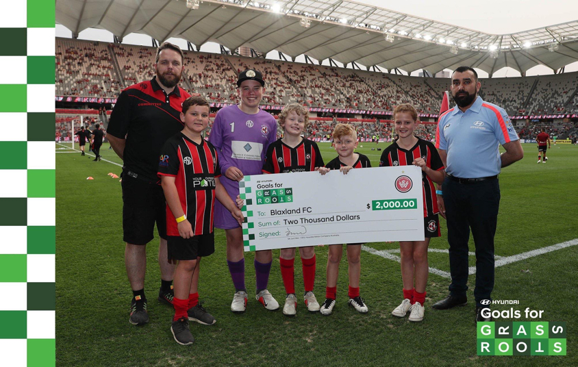 Blaxland FC wins $2,000 from Hyundai Goals for Grassroots